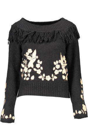 BLUGIRL MAGLIONE DONNA NERO
