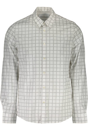 CALVIN KLEIN CAMICIA MANICHE LUNGHE UOMO BIANCO