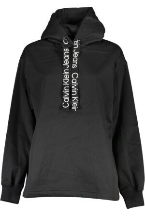 CALVIN KLEIN FELPA SENZA ZIP DONNA NERO
