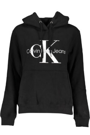 CALVIN KLEIN FELPA SENZA ZIP DONNA NERO
