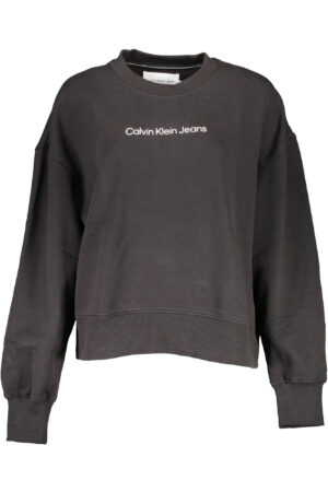 CALVIN KLEIN FELPA SENZA ZIP DONNA NERO
