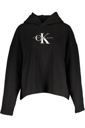 CALVIN KLEIN FELPA SENZA ZIP DONNA NERO