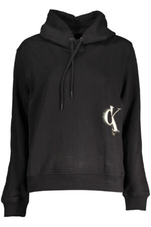 CALVIN KLEIN FELPA SENZA ZIP DONNA NERO