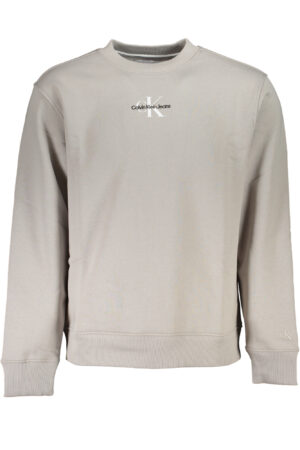 CALVIN KLEIN FELPA SENZA ZIP UOMO GRIGIO
