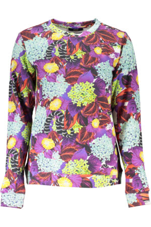 CAVALLI CLASS FELPA SENZA ZIP DONNA VIOLA