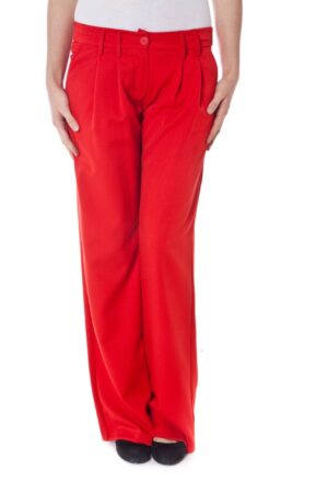 DENNY ROSE PANTALONE DONNA ROSSO