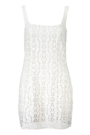 DESIGUAL ABITO CORTO DONNA BIANCO