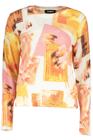 DESIGUAL MAGLIA DONNA BIANCO