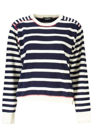 DESIGUAL MAGLIA DONNA BLU