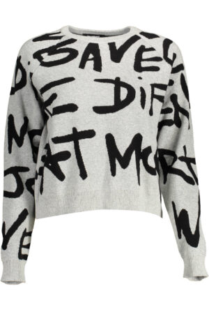 DESIGUAL MAGLIA DONNA GRIGIO