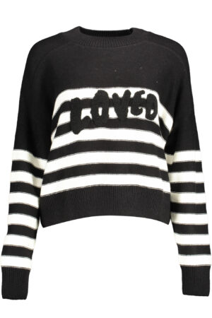 DESIGUAL MAGLIA DONNA NERO