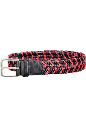 GANT CINTURA IN PELLE UOMO ROSSO