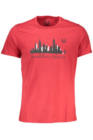GIAN MARCO VENTURI T-SHIRT MANICHE CORTE UOMO ROSSO
