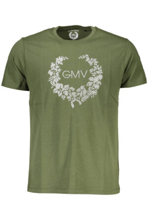 GIAN MARCO VENTURI T-SHIRT MANICHE CORTE UOMO VERDE