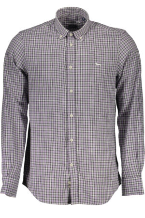 HARMONT & BLAINE CAMICIA MANICHE LUNGHE UOMO VIOLA