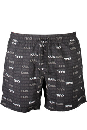 KARL LAGERFELD BEACHWEAR COSTUME PARTE SOTTO UOMO NERO