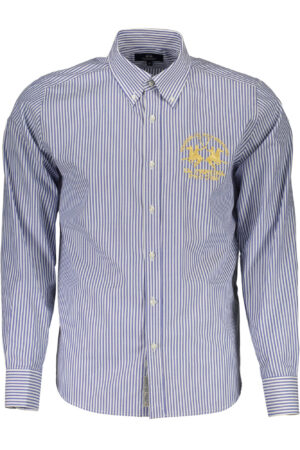 LA MARTINA CAMICIA MANICHE LUNGHE UOMO BLU