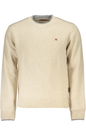 NAPAPIJRI MAGLIONE UOMO BEIGE