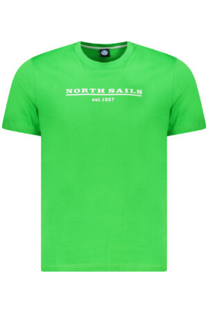 NORTH SAILS T-SHIRT MANICHE CORTE UOMO VERDE