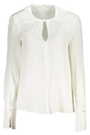 PATRIZIA PEPE CAMICIA MANICHE LUNGHE DONNA BIANCO