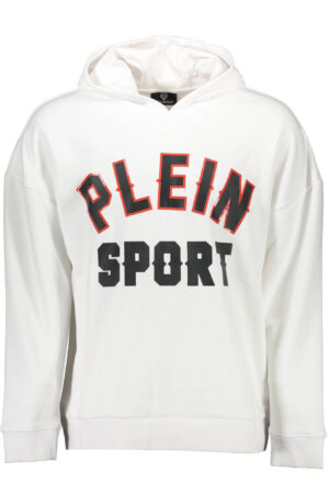 PLEIN SPORT FELPA SENZA ZIP UOMO BIANCO