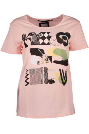 SILVIAN HEACH T-SHIRT MANICHE CORTE DONNA ROSA