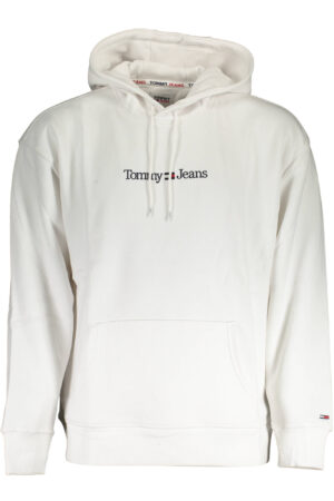 TOMMY HILFIGER FELPA CON ZIP UOMO BIANCO