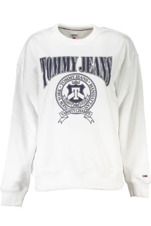 TOMMY HILFIGER FELPA SENZA ZIP DONNA BIANCO