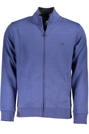U.S. GRAND FELPA CON ZIP UOMO BLU