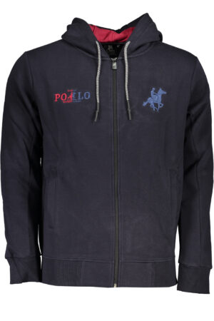 U.S. GRAND FELPA CON ZIP UOMO BLU