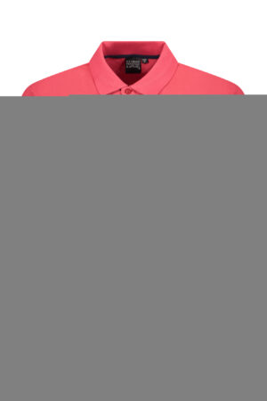 U.S. GRAND POLO MANICHE CORTE UOMO ROSSO