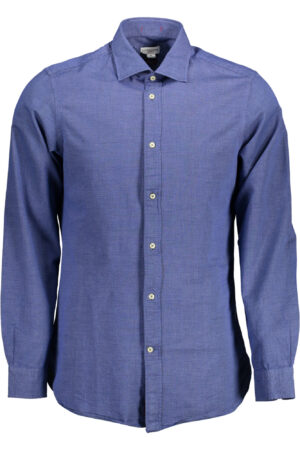 U.S. POLO CAMICIA MANICHE LUNGHE UOMO BLU