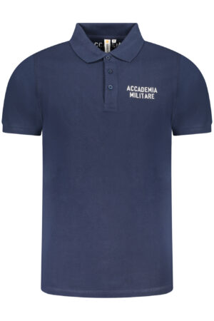 ACCADEMIA MILITARE POLO MANICHE CORTE UOMO BLU