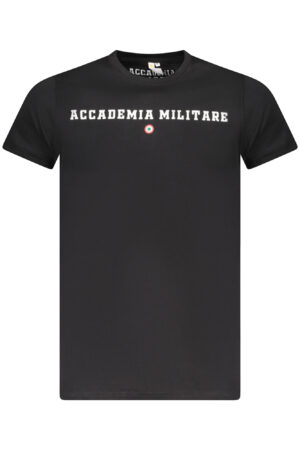 ACCADEMIA MILITARE T-SHIRT MANICHE CORTE UOMO NERO