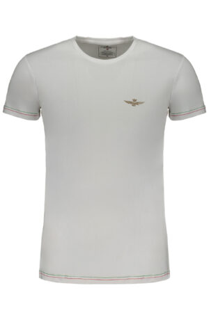 AERONAUTICA MILITARE T-SHIRT MANICHE CORTE UOMO BIANCO