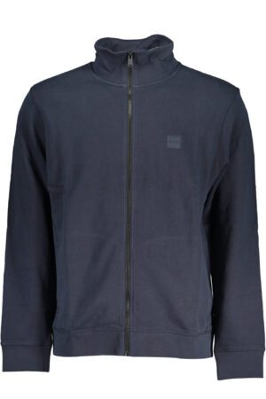 BOSS FELPA CON ZIP UOMO BLU
