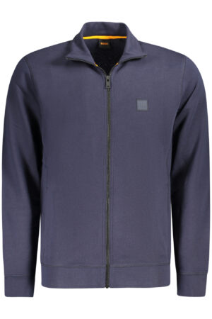 BOSS FELPA CON ZIP UOMO BLU