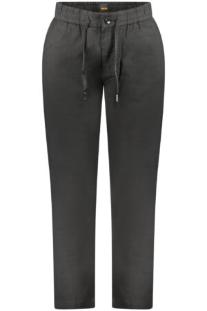 BOSS PANTALONE UOMO NERO