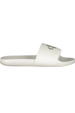 CALVIN KLEIN CALZATURA CIABATTA DONNA BIANCO