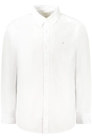 CALVIN KLEIN CAMICIA MANICHE LUNGHE UOMO BIANCO
