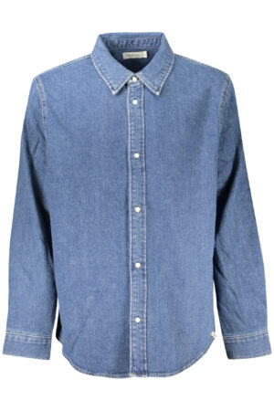 CALVIN KLEIN CAMICIA MANICHE LUNGHE UOMO BLU