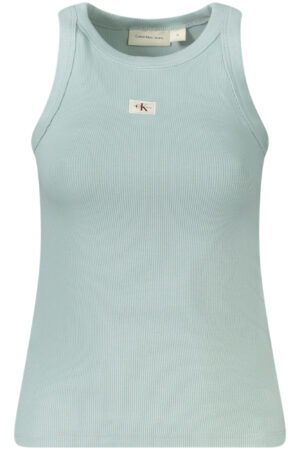 CALVIN KLEIN CANOTTA DONNA AZZURRO