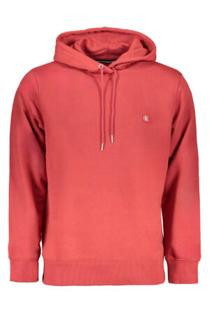CALVIN KLEIN FELPA SENZA ZIP UOMO ROSSO