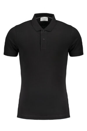 CALVIN KLEIN POLO MANICHE CORTE UOMO NERO