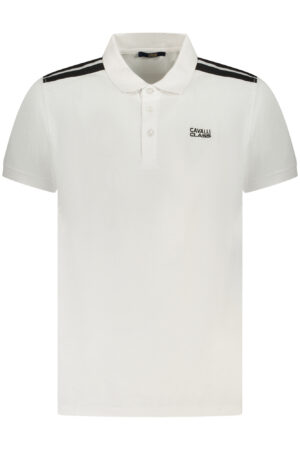 CAVALLI CLASS POLO MANICHE CORTE UOMO BIANCO