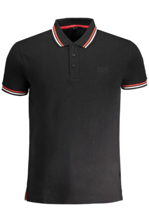 CAVALLI CLASS POLO MANICHE CORTE UOMO NERO