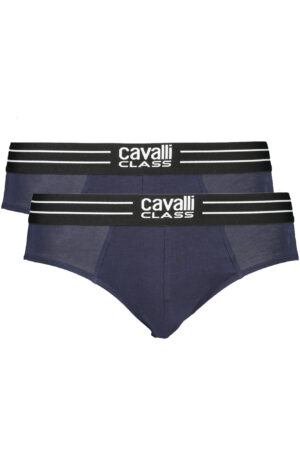 CAVALLI CLASS SLIP UOMO BLU