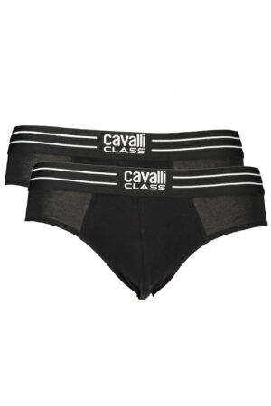 CAVALLI CLASS SLIP UOMO NERO