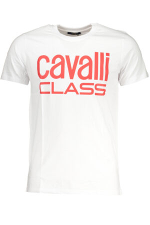 CAVALLI CLASS T-SHIRT MANICHE CORTE UOMO BIANCO