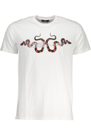 CAVALLI CLASS T-SHIRT MANICHE CORTE UOMO BIANCO